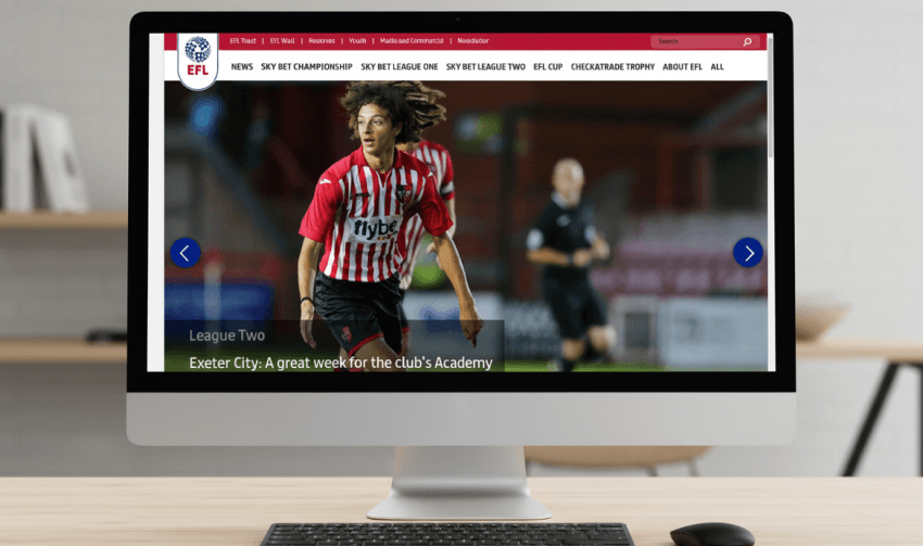 The final comprehensive match centre experience starting from the home page and leading the user through club form, match previews, live match updates and post-match reports.